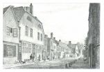 Wiltshire, Salisbury, The Workhouse and Crane Street, 1834