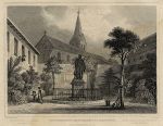 Germany, Guttenberg's Monument at Mayence, 1832