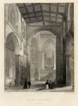 Ripon Cathedral (interior), 1836