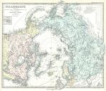 North Polar map, 1877