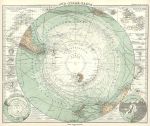 South Polar map, 1877