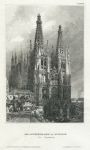 Spain, Burgos Cathedral, 1837