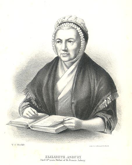 USA, Elizabeth Asbury (Methodist interest), 1866