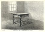 USA, Table used by Revd. Robert Strawbridge (Methodist interest), 1866