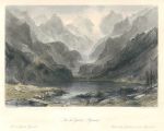 France, Lac de Gaube -  Pyrenees, 1840