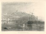 Yorkshire, Scarborough view, Turner/Lupton mezzotint, 1877