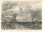 Devon, Sidmouth view, Turner/Lupton mezzotint, 1877
