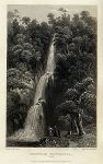 Devon, Lydford Waterfall, 1830