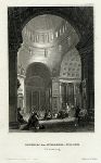 Russia, St.Petersburg, St.Nicholas Cathedral interior, 1837