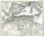 Western Mediterranean Sea & North Africa, 1877