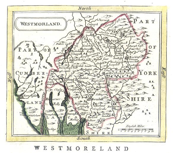 Westmoreland map, 1786