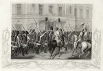 Crimean War, Guards at Buckingham Palace on return from Crimea, 1860