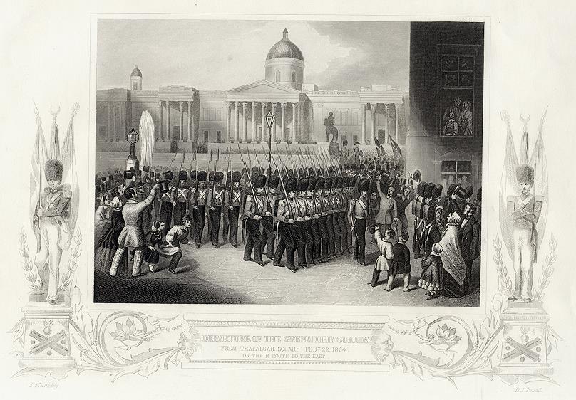 Crimean War, Departure of the Grenadier Guards in 1854, 1860