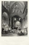Jerusalem, entrance to the Holy Sepulchre, 1837