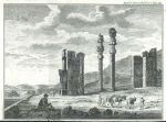 Persepolis columns, 1780