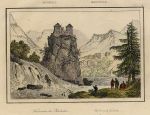 Caucasus, Radscha Fortress, 1838