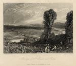 France, Bridges of St.Cloud and Sevres, 1837