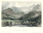 France, Val d'Azun in the High Pyrenees, 1840