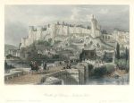 France, Castle of Chinon, Indre et Loir, 1840