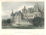 France, Chateau de Chambord - Loir et Cher, 1840