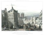 Somerset, Wells, the Market Place, 1829