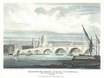 London, Blackfriars Bridge & St. Pauls Cathedral, 1810