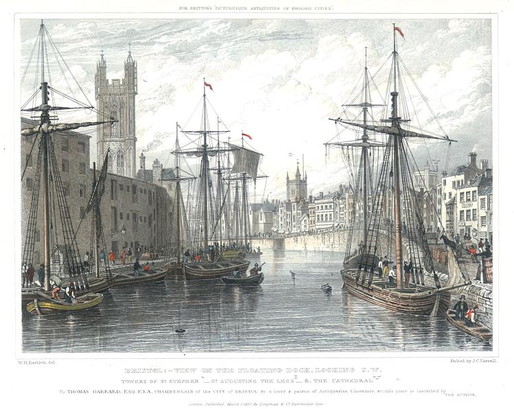 Bristol Docks, 1829