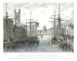 Bristol Docks, 1829