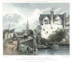 Norwich, Bishops Bridge & Street, 1829