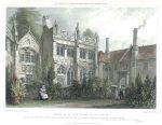 Somerset, Wells, Vicar's Close, 1829