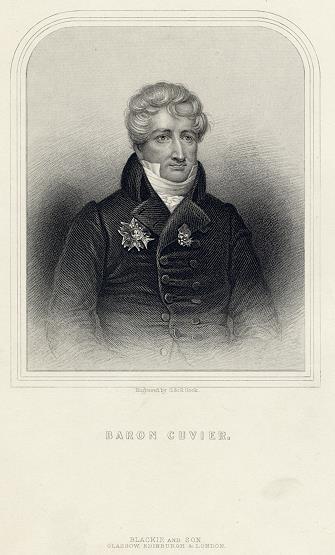 Baron Cuvier portrait, 1868