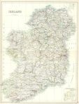Ireland, large map, 1898