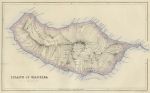 Madeira map, 1856