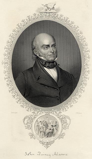 John Quincy Adams, 1865