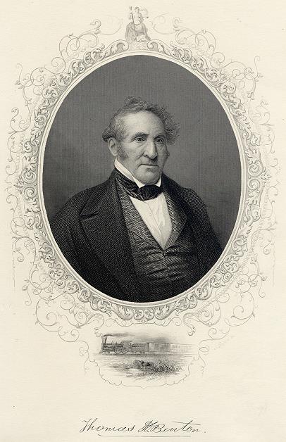 Thomas Hart Benton portrait, 1865