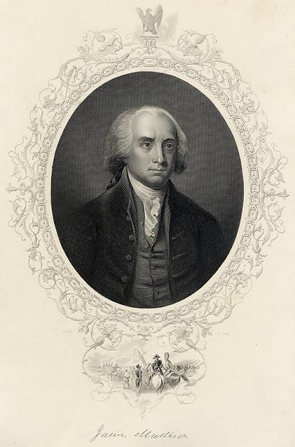 James Madison portrait, 1865