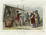 Russia, Volga Fishermen, 1838