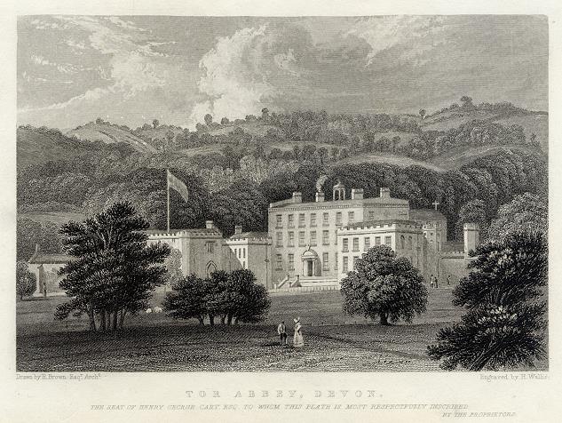 Devon, Tor Abbey, 1830