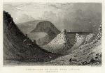Devon, Valley of Rocks near Linton, 1830