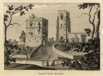 Yorkshire, Tanfield Castle, 1786
