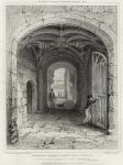 Coventry, Entrance Gateway of St.Mary Hall, 1830