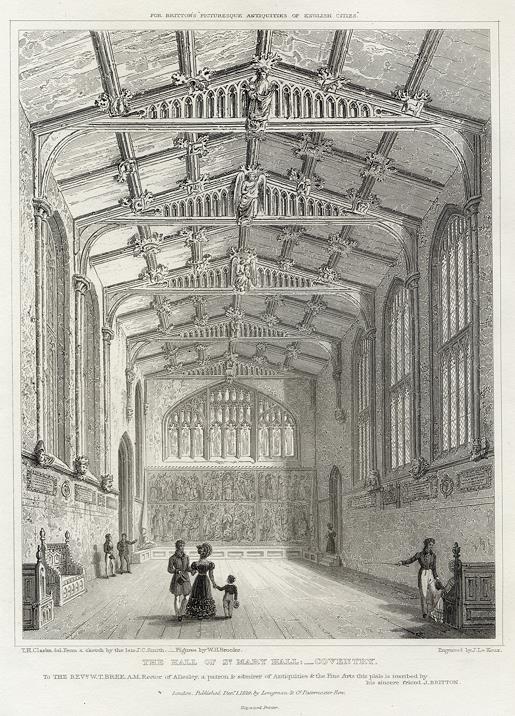 Coventry, Hall of St.Mary Hall, 1830