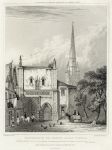 Norwich, Gatehouse to the Bishop's Palace, 1830