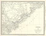 India, part of Hyderabad & Circars, SDUK, 1832