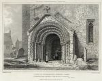York, Porch of St.Margaret's Church, 1830
