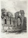 York, Church at St.Mary's Abbey, 1830