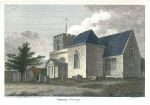Surrey, Cheam Church, 1800