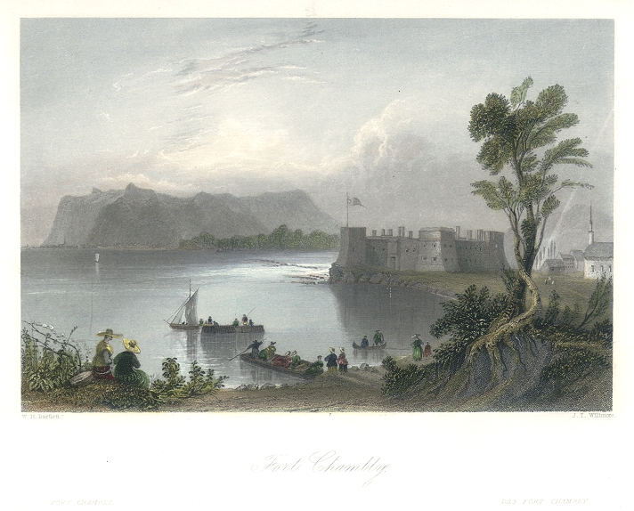 Canada, Fort Chambly, 1842