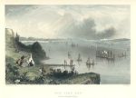 USA, New York Bay, 1856
