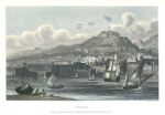 Italy, Naples view, 1843